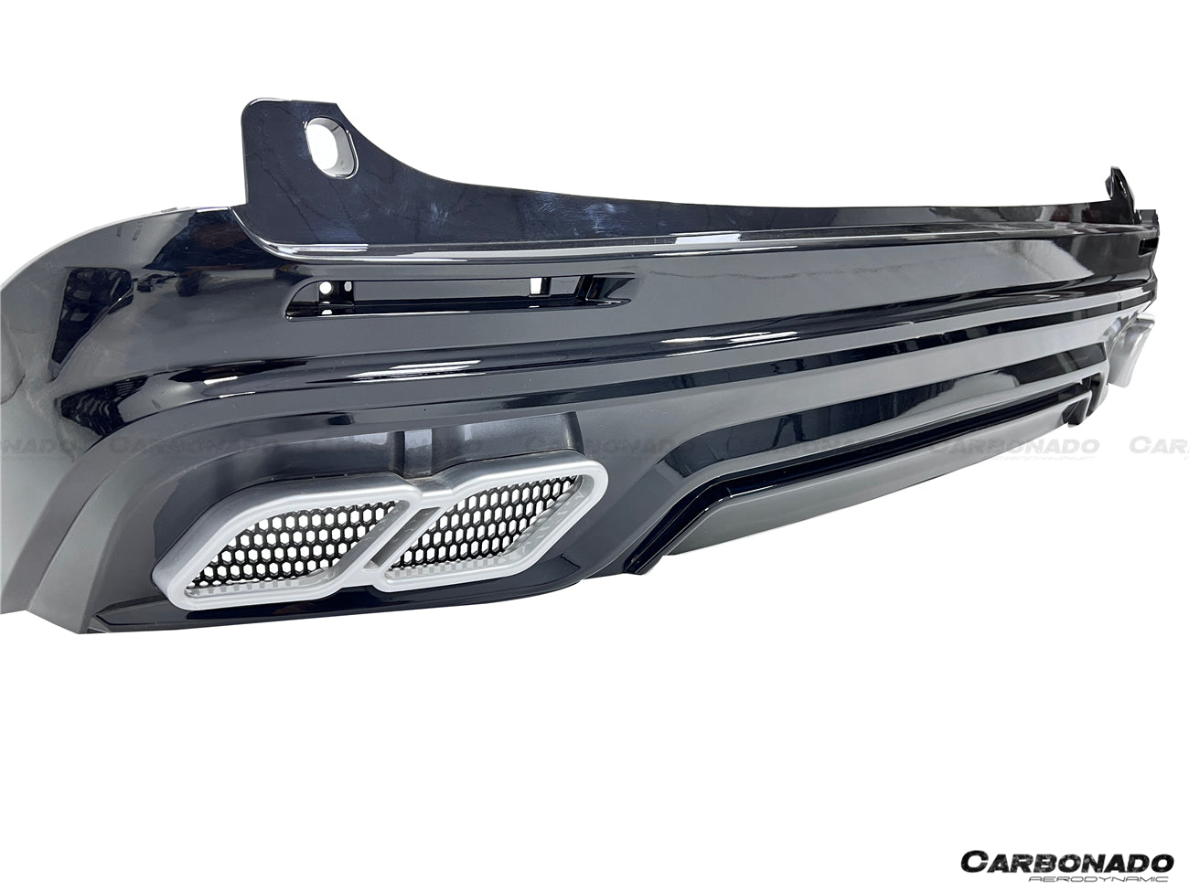 2021-UP Toyota Sienna Thunder Style Plastic Rear Diffuser with Tips