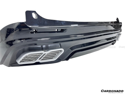 2021-UP Toyota Sienna Thunder Style Plastic Rear Diffuser with Tips