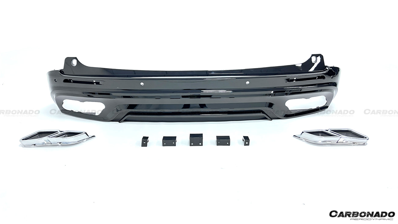 2021-UP Toyota Sienna Thunder Style PP Rear Diffuser with Tips