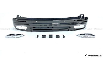 2021-UP Toyota Sienna Thunder Style PP Rear Diffuser with Tips