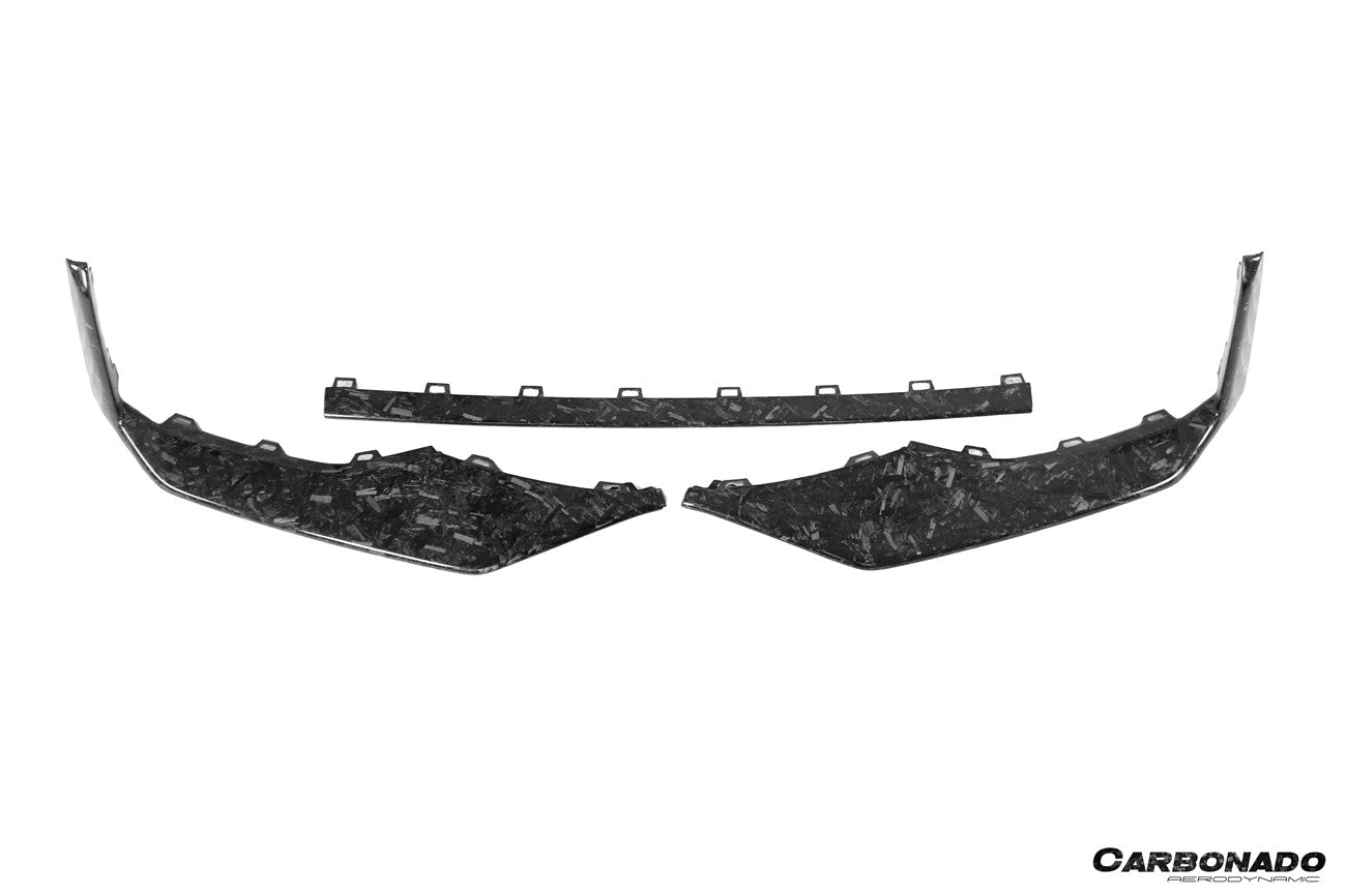 DarwinPRO 2017-2019 Audi RS4 B9 Front Bumper Trim Lip - DarwinPRO Aerodynamics
