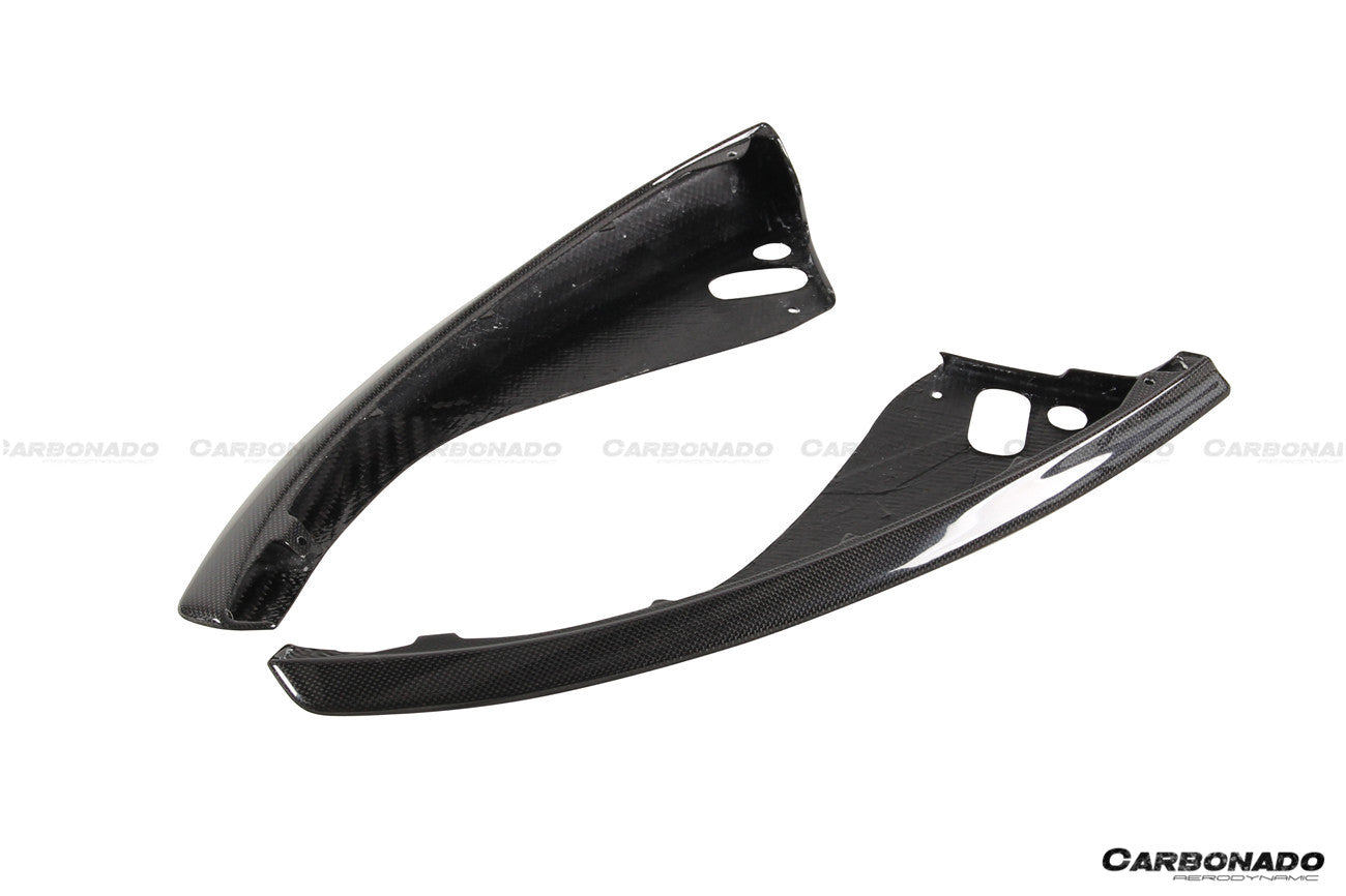 2017-2026 Ferrari 812 Superfast & GTS OE Style Dry Carbon Fiber Front Side Splitter