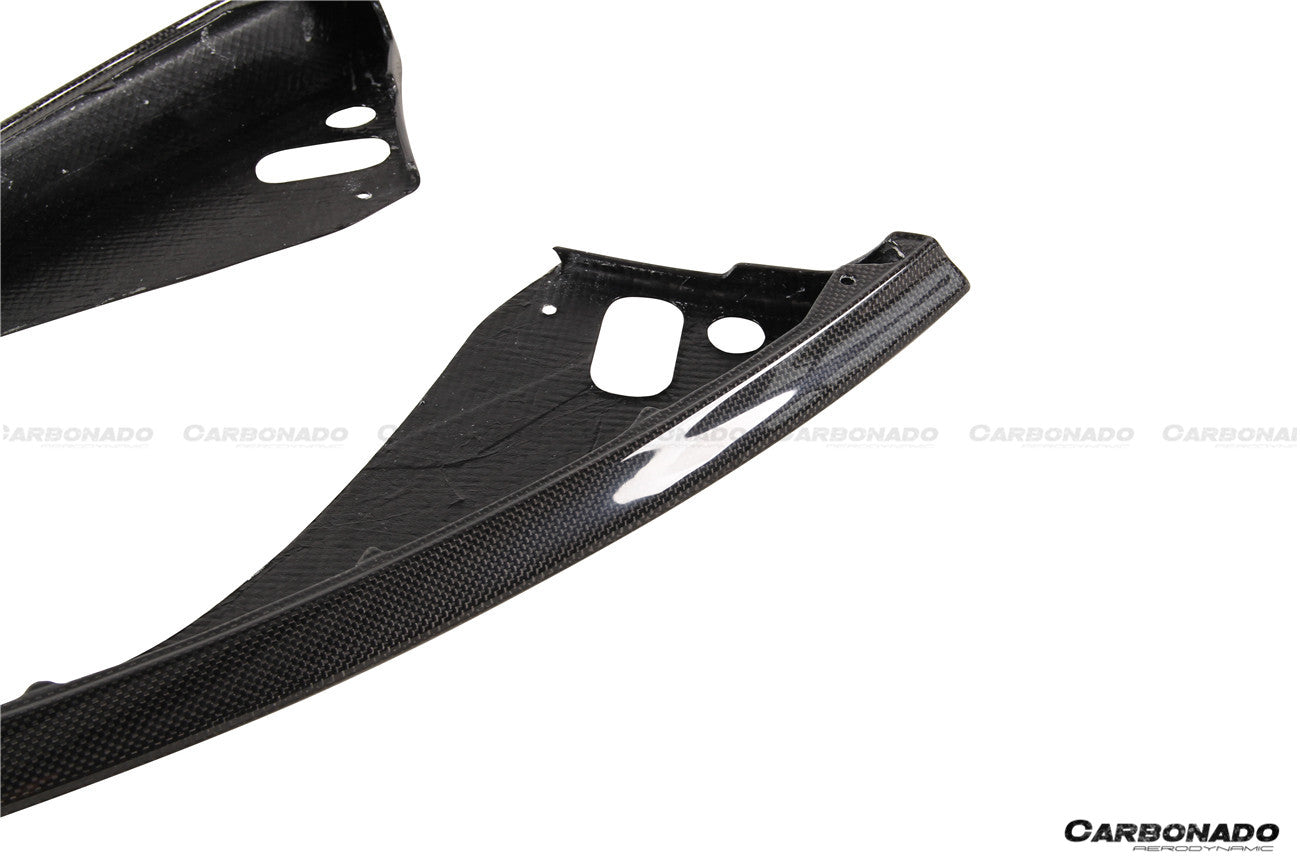 2017-2026 Ferrari 812 Superfast & GTS OE Style Dry Carbon Fiber Front Side Splitter