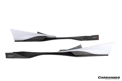2017-2022 McLaren 720S 765LT-Style Dry Part Carbon Fiber Side Skirts