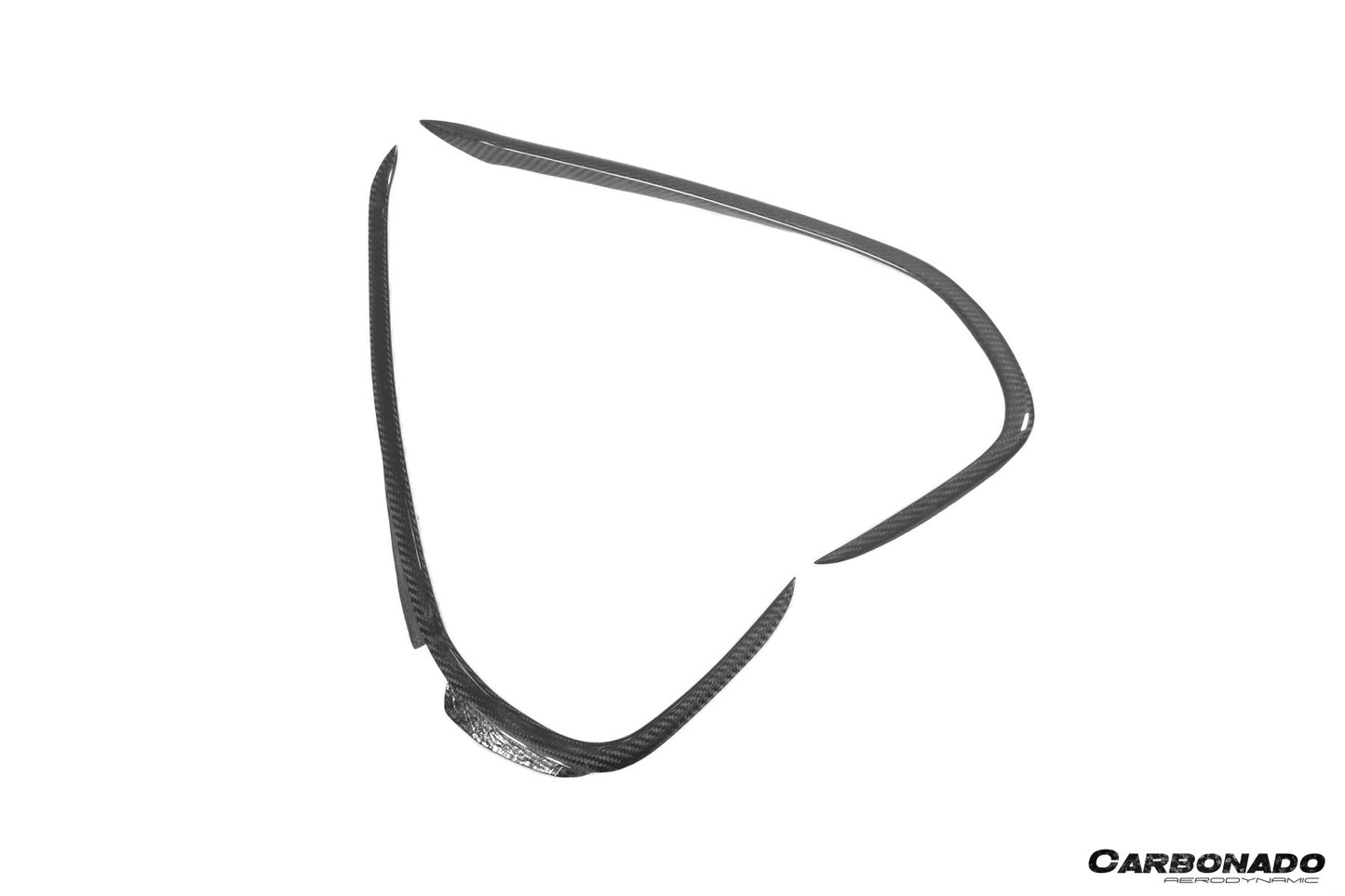 2020-2023 McLaren GT WP Style DRY Carbon Fiber Front Bumper Air Vents