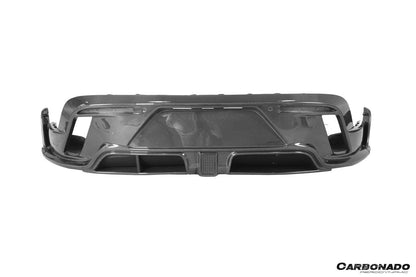 2019-2024 Porsche Taycan & 4 & 4S & GTS & TURBO CADO Style Rear Diffuser