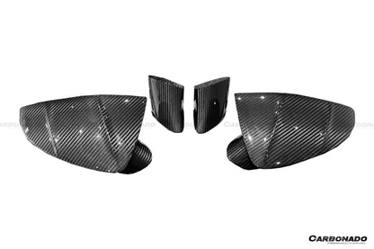 2020-2024 Maserati MC20 MSY Style DRY Carbon Fiber Mirror Housing Replacement