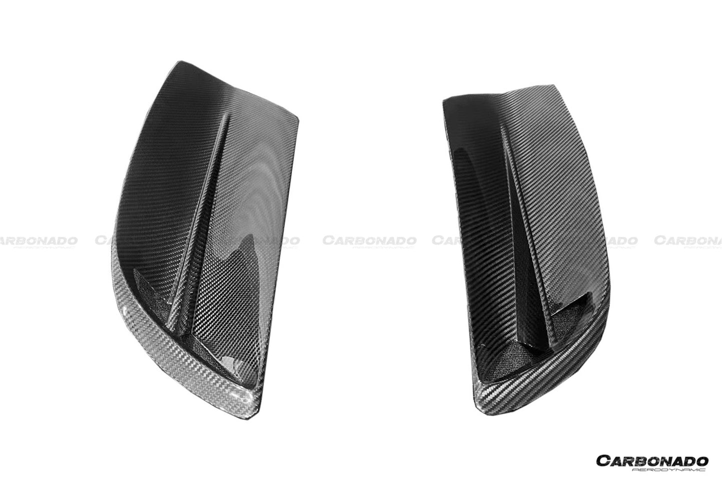 2020-2024 Maserati MC20 MSY Style DRY Carbon Fiber Fender Vents