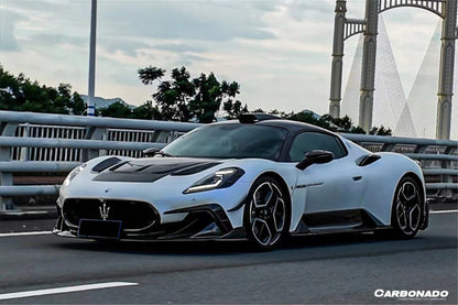 2020-2024 Maserati MC20 MSY Style DRY Carbon Fiber Front Hood