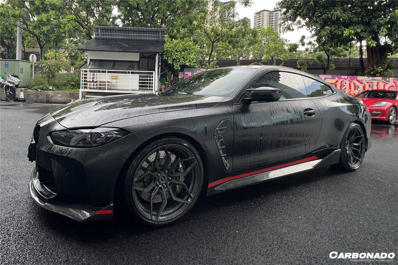 2021-UP BMW M3 G80/G81 M4 G82/G83 CSL Style Dry Carbon Fiber Fornt Lip - Carbonado Aero