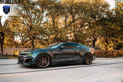 20" Rohana RFX13 Brushed Bronze 5x120 ( Staggered Setup ) ( Set of 4 )