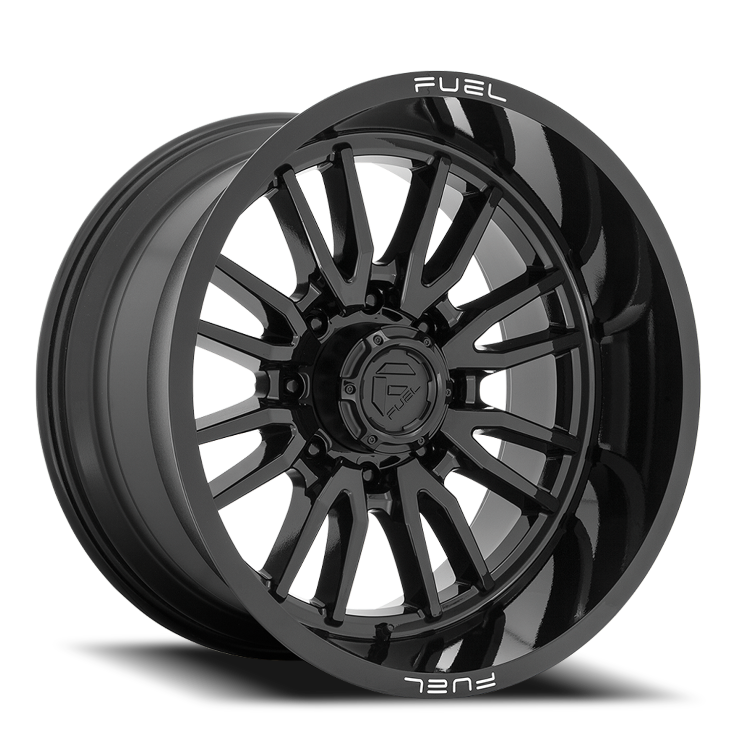 Fuel Off-Road Clash 8 D760 22x12 -44 8x180mm 124.3mm Gloss Black