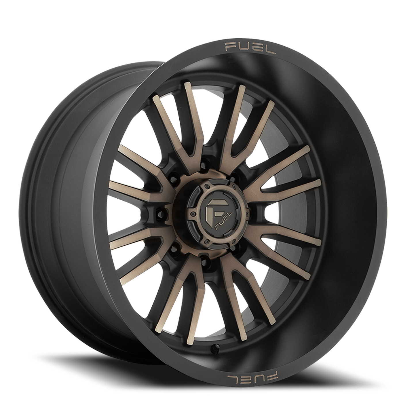Fuel Off-Road Clash 8 D762 22x12 -44 8x180mm 124.3mm Matte Black Double Dark Tint