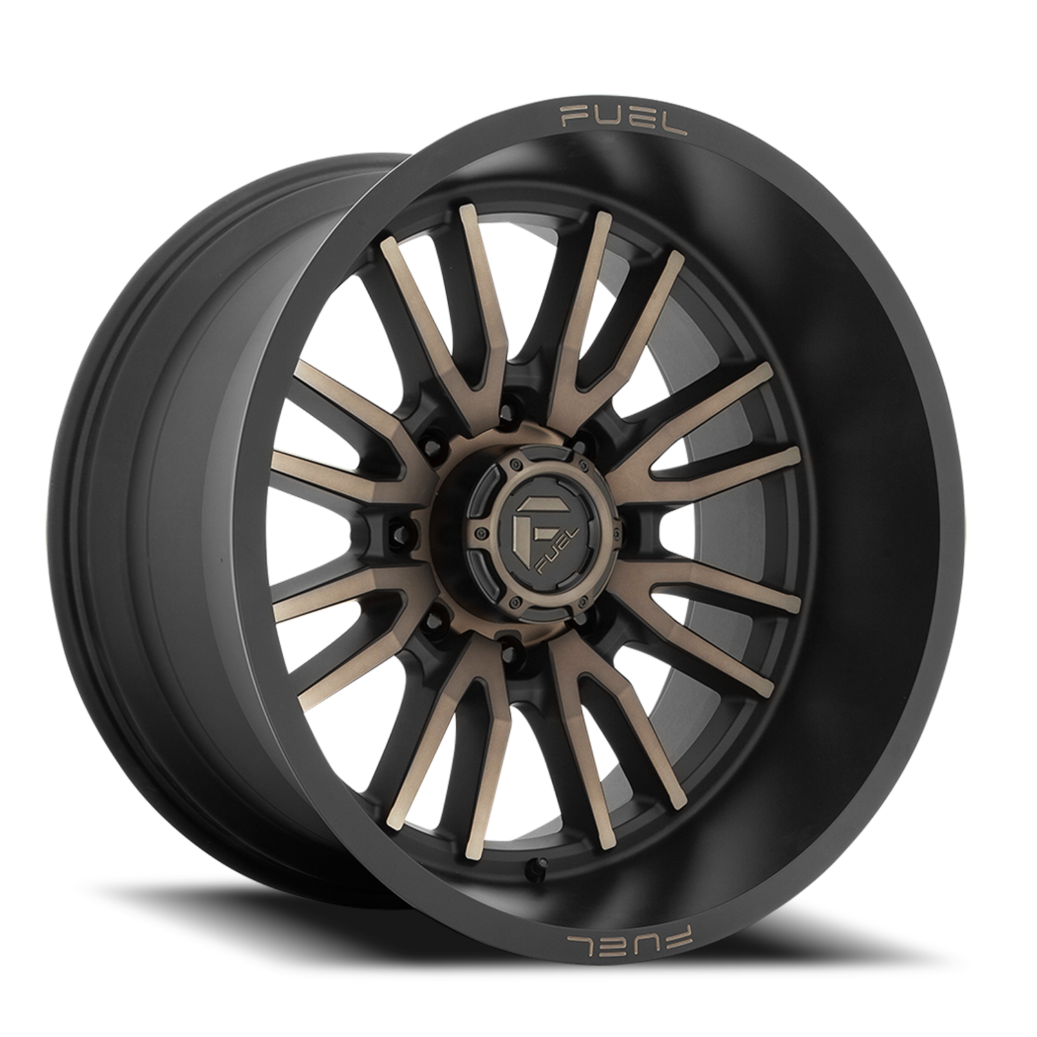Fuel Off-Road Clash 8 D762 22x12 -44 8x180mm 124.3mm Matte Black Double Dark Tint