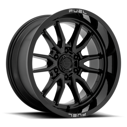 Fuel Off-Road Clash 6 D760 22x12 -44 6x139.7mm 106.1mm Gloss Black