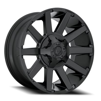 Fuel Off-Road Contra D437 20x9 +20 8x170mm 125.1mm Matte Black