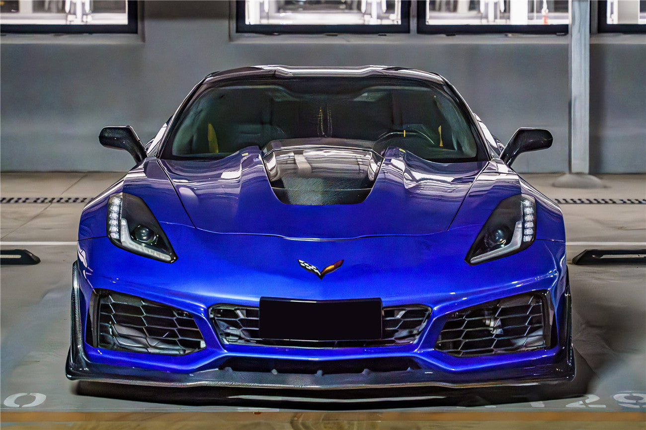 2013-2019 Corvette C7 Z51 Convert ZR1 Style Full Body Kit - DarwinPRO Aerodynamics