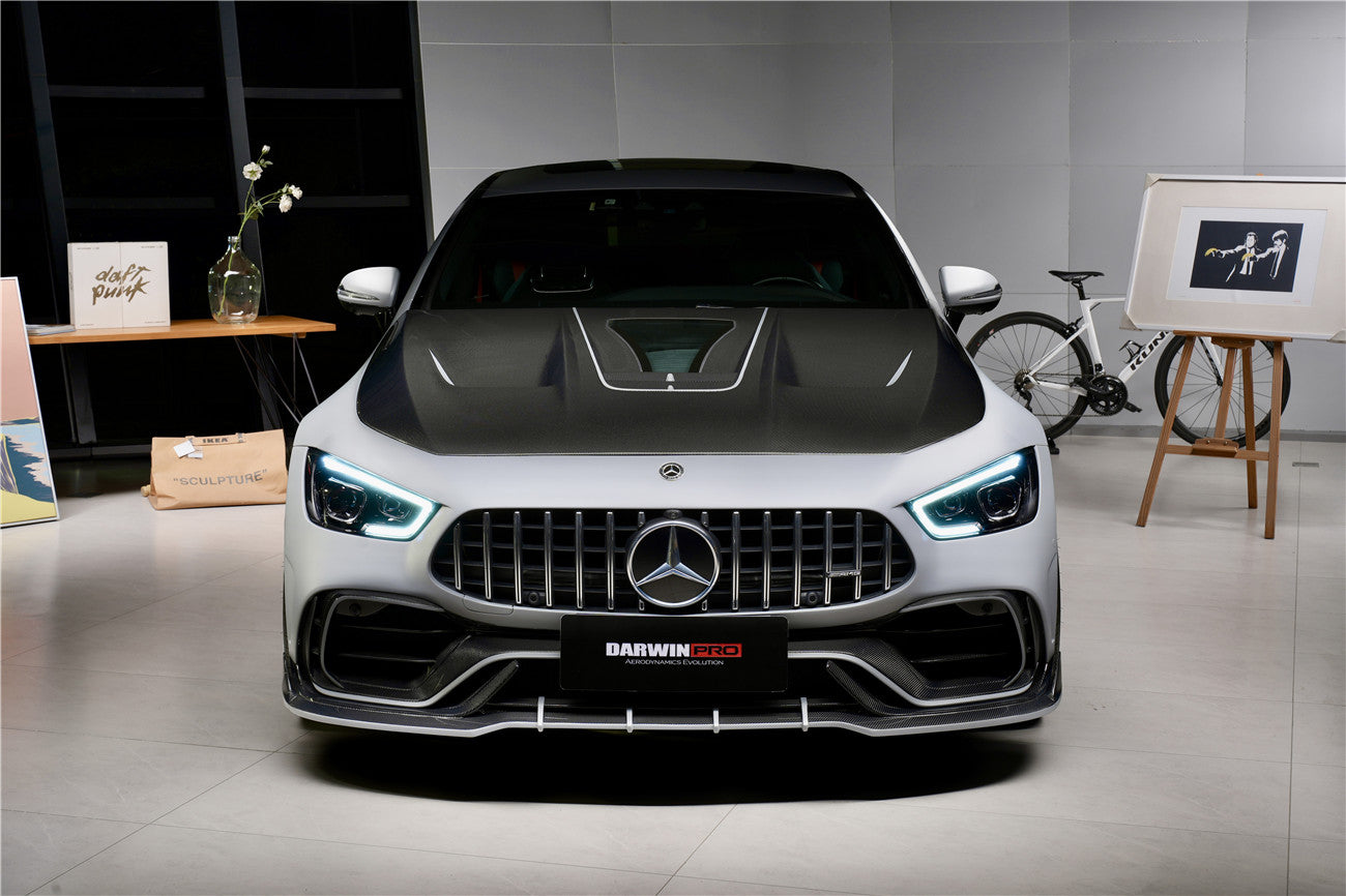 DarwinPRO 2019-2024 Mercedes Benz AMG GT50 GT53 GT43 GT63 GT63S 4Door Coupe X290 IMP Performance Hood - DarwinPRO Aerodynamics