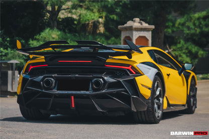 DarwinPRO 2015-2019 Lamborghini Huracan LP610 & LP580 BKSSII Style Rear Bumper