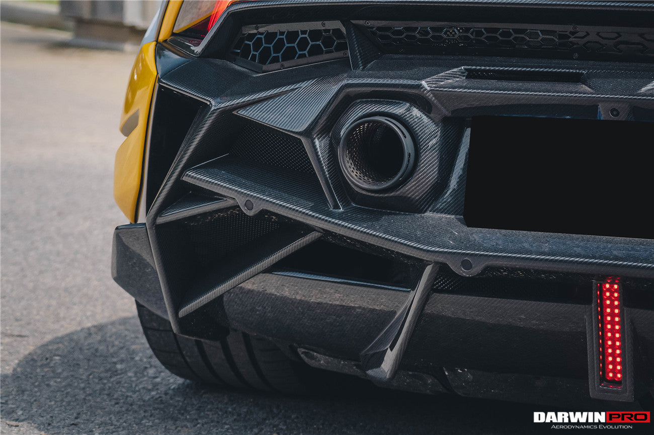 DarwinPRO 2015-2019 Lamborghini Huracan LP610 & LP580 BKSSII Style Rear Bumper