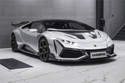 DarwinPRO 2015-2019 Lamborghini Huracan LP610 & LP580 Coupe Only BKSSII Style Full Wide Body Kit - DarwinPRO Aerodynamics