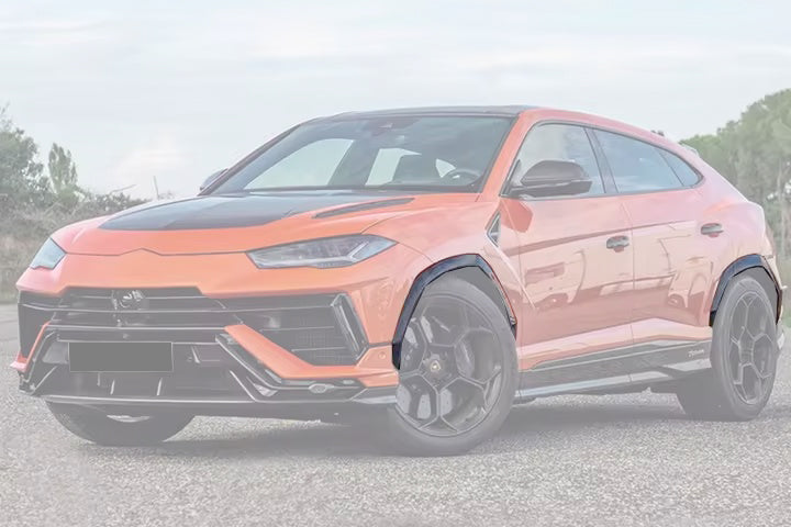 2023-2025 Lamborghini URUS Performante OEM Style Dry Carbon Fiber Fender Flares - DarwinPRO Aerodynamics