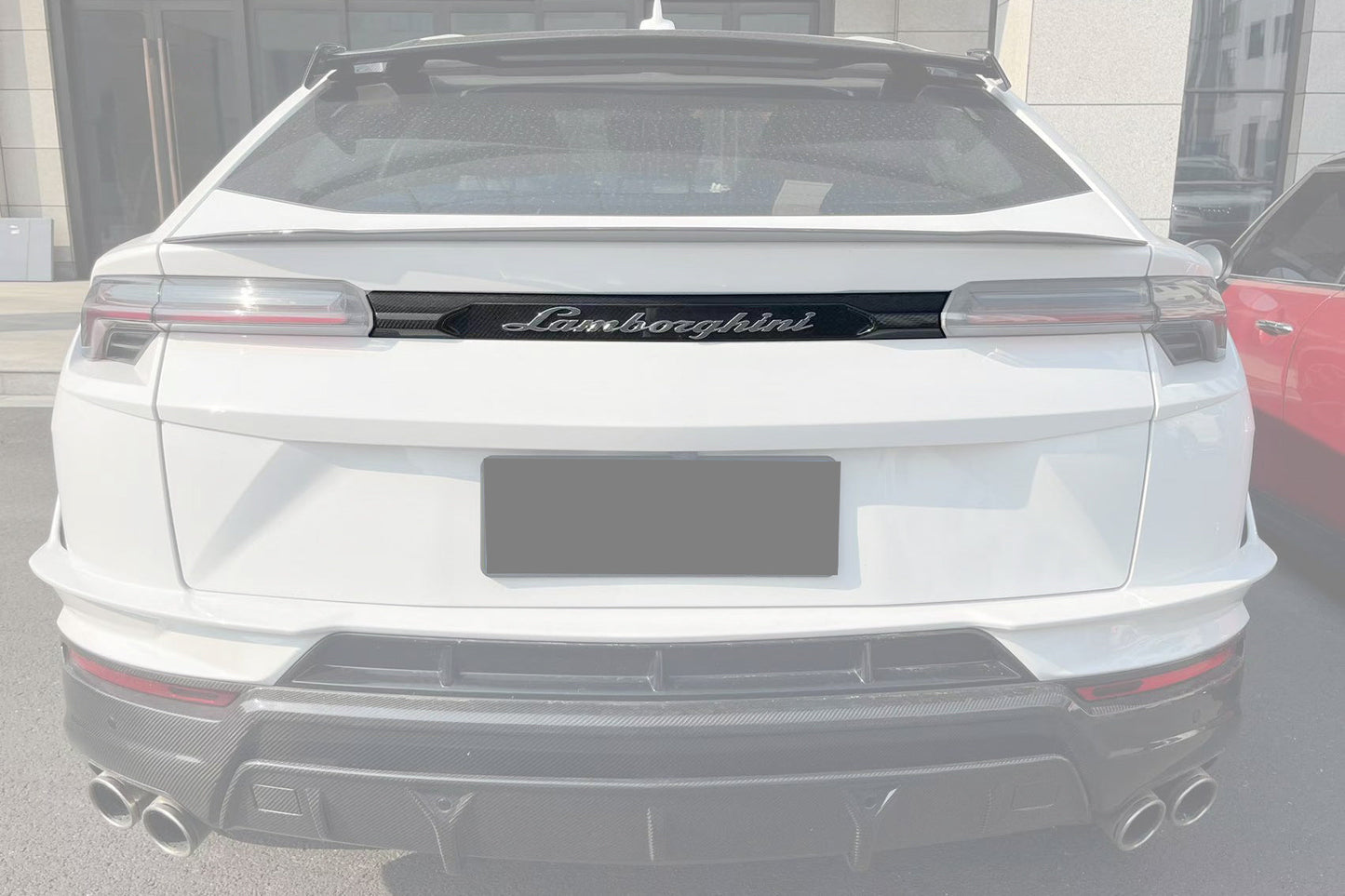 2018-2025 Lamborghini URUS Performante Style Rear Trunk Trim - DarwinPRO Aerodynamics