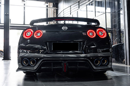 DarwinPRO 2017-2023 Nissan GTR R35 EBA BKSS Style Carbon Fiber Rear Diffuser