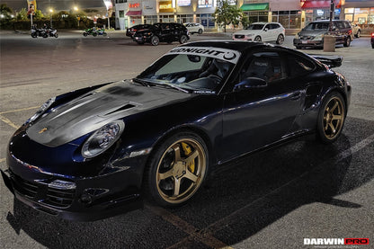DarwinPRO 2005-2012 Porsche 911 997 Carrera & S & 4S & Turbo & 06-12 Cayman 987 GT2RS Style Hood - DarwinPRO Aerodynamics