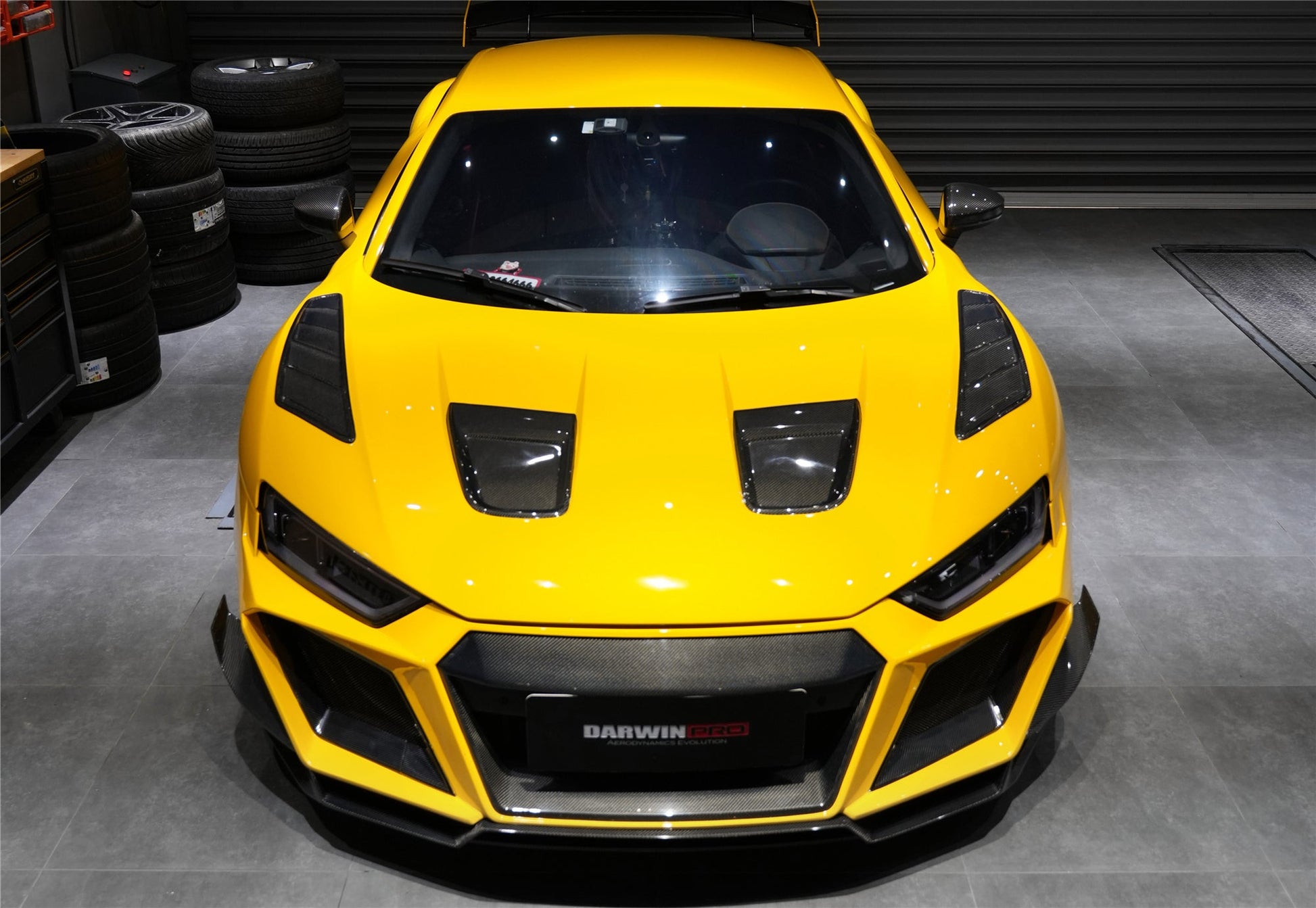 2016-2023 Audi R8 Coupe/Spyder IMPII Carbon Fiber Hood - DarwinPRO Aerodynamics