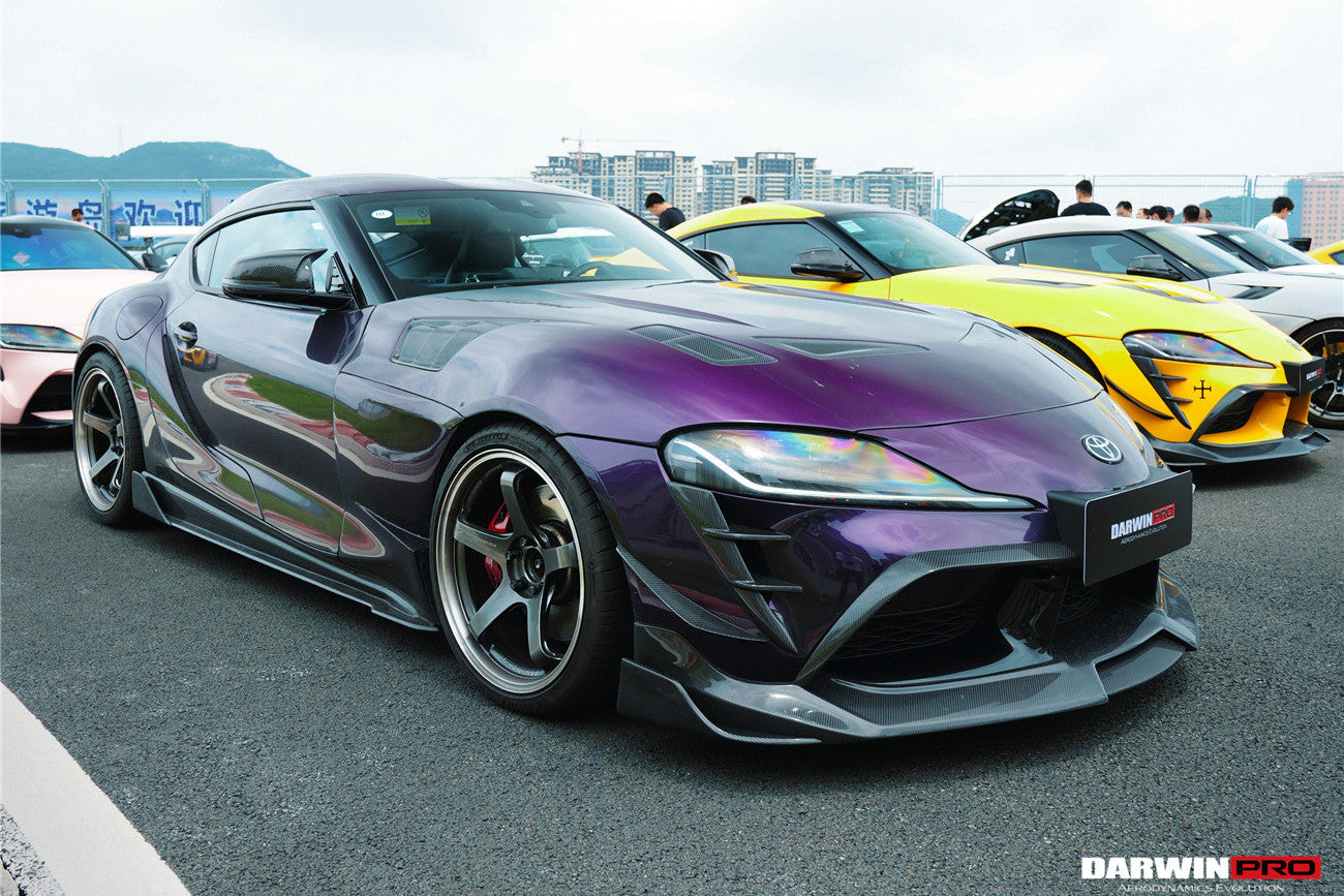 2019-UP Toyota GR Supra (J29/DB) A90 A91 BKSS Style Carbon Fiber Front Bumper Vents - DarwinPRO Aerodynamics