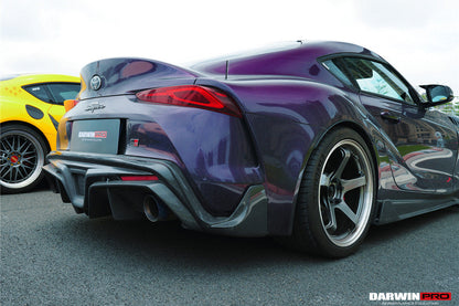 2019-UP Toyota GR Supra (J29/DB) A90 A91 BKSS Style Carbon Fiber Side Skirts - DarwinPRO Aerodynamics