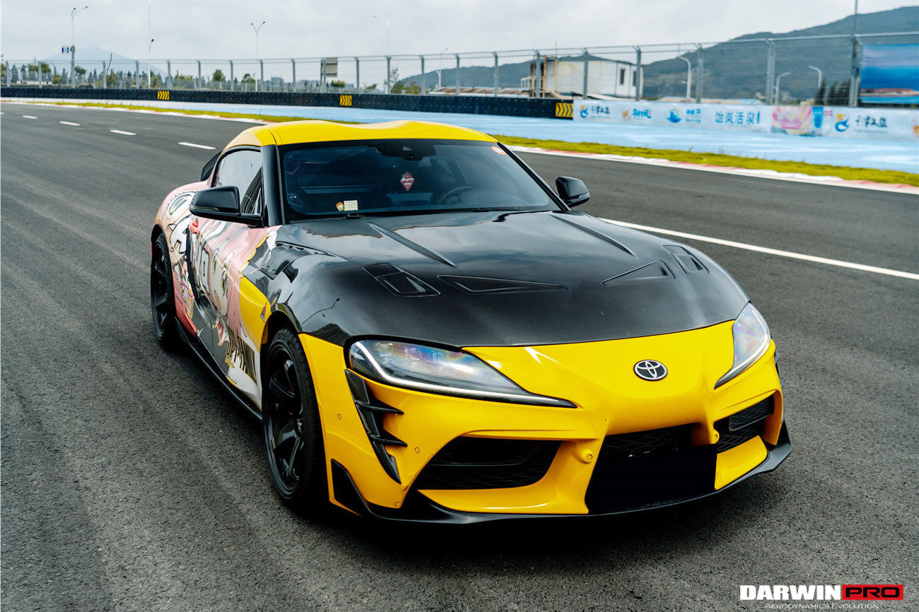 2019-UP Toyota GR Supra (J29/DB) A90 A91 BKSS Style Carbon Fiber Hood - DarwinPRO Aerodynamics