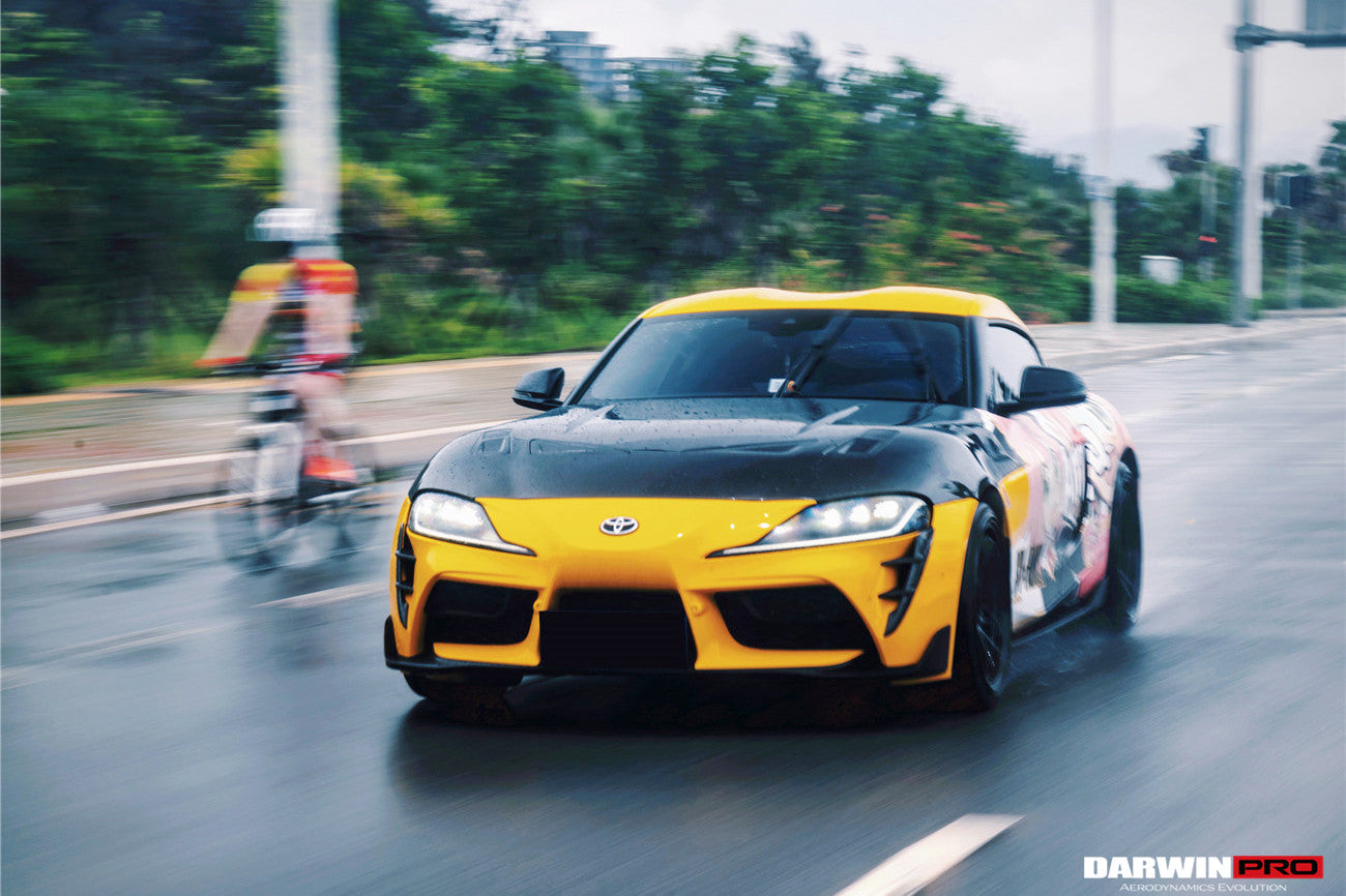 2019-UP Toyota GR Supra (J29/DB) A90 A91 BKSS Style Carbon Fiber Front Bumper Vents - DarwinPRO Aerodynamics