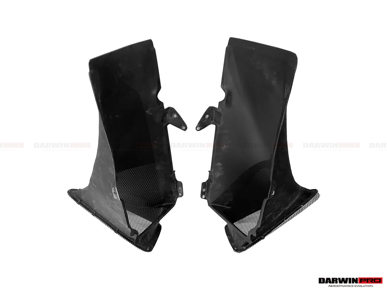 2015-2020 Ferrari 488 GTB | Spider Pista Style Carbon Fiber Quarter Panel Side Scoops