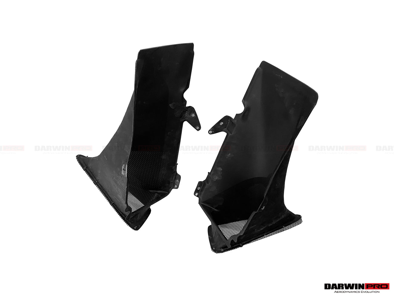2015-2020 Ferrari 488 GTB | Spider Pista Style Carbon Fiber Quarter Panel Side Scoops