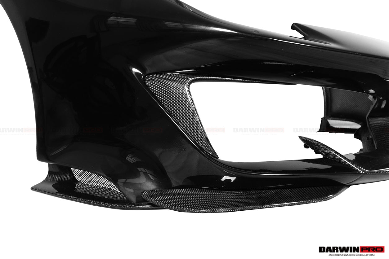 2018-2020 Ferrari 488 Pista Partial Carbon Fiber Front Bumper