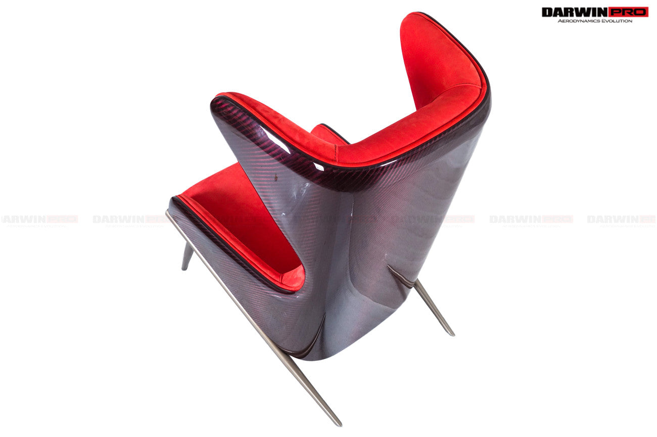 DARWINPRO CARBON FIBER SUEDE LOUNGE CHAIR - DarwinPRO Aerodynamics