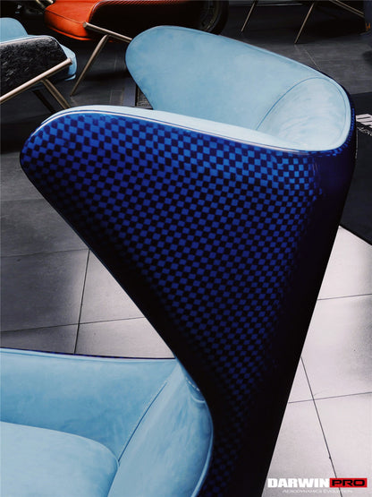 DARWINPRO CARBON FIBER SUEDE LOUNGE CHAIR - DarwinPRO Aerodynamics