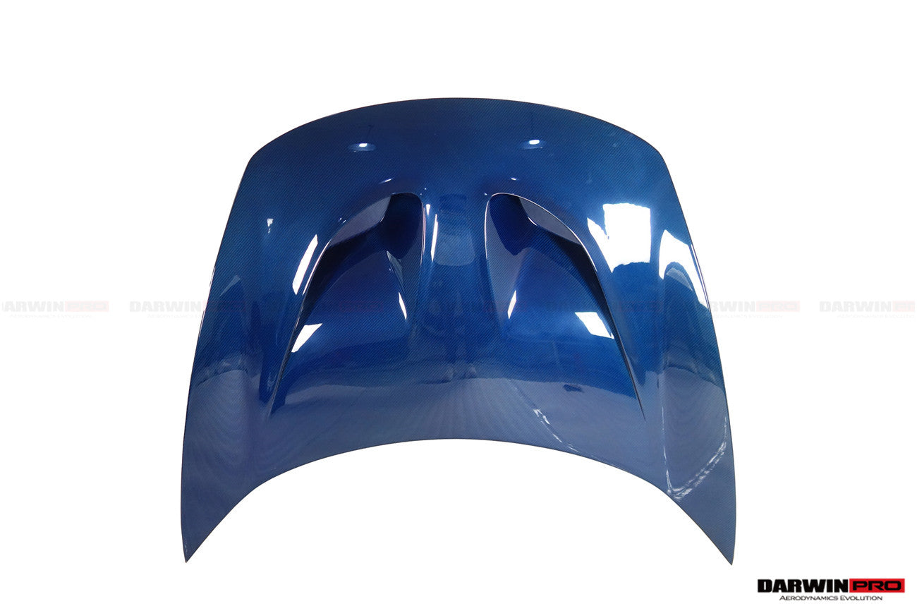 2014-2017 McLaren 650S P1 Style Carbon Fiber Hood - DarwinPRO Aerodynamics