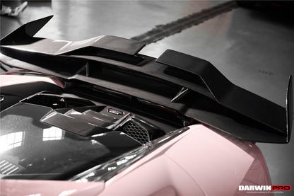 DarwinPRO 2015-2025 Lamborghini Huracan LP610 & LP580 & EVO & Tecnica BKSSII Style Spoiler Wing - DarwinPRO Aerodynamics