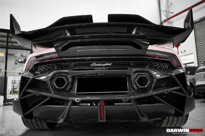 DarwinPRO 2015-2025 Lamborghini Huracan LP610 & LP580 & EVO & Tecnica BKSSII Style Spoiler Wing - DarwinPRO Aerodynamics