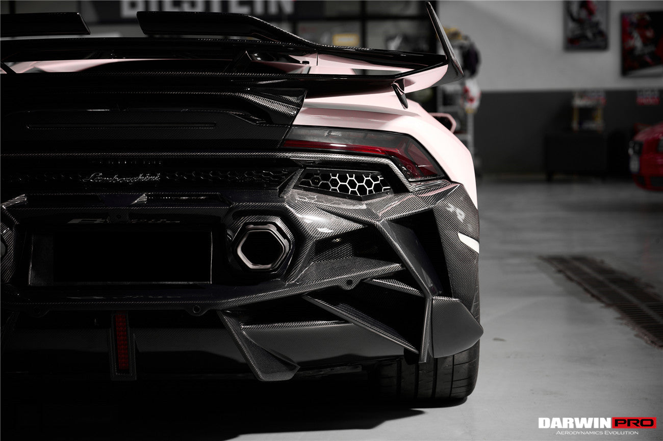 DarwinPRO 2015-2025 Lamborghini Huracan LP610 & LP580 & EVO & Tecnica BKSSII Style Spoiler Wing - DarwinPRO Aerodynamics