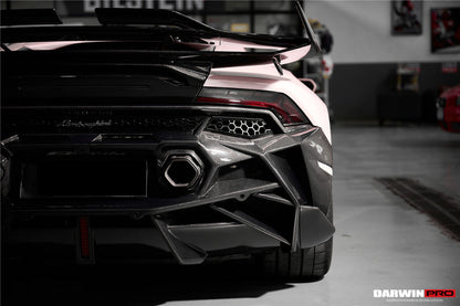 DarwinPRO 2015-2025 Lamborghini Huracan LP610 & LP580 & EVO & Tecnica BKSSII Style Spoiler Wing - DarwinPRO Aerodynamics