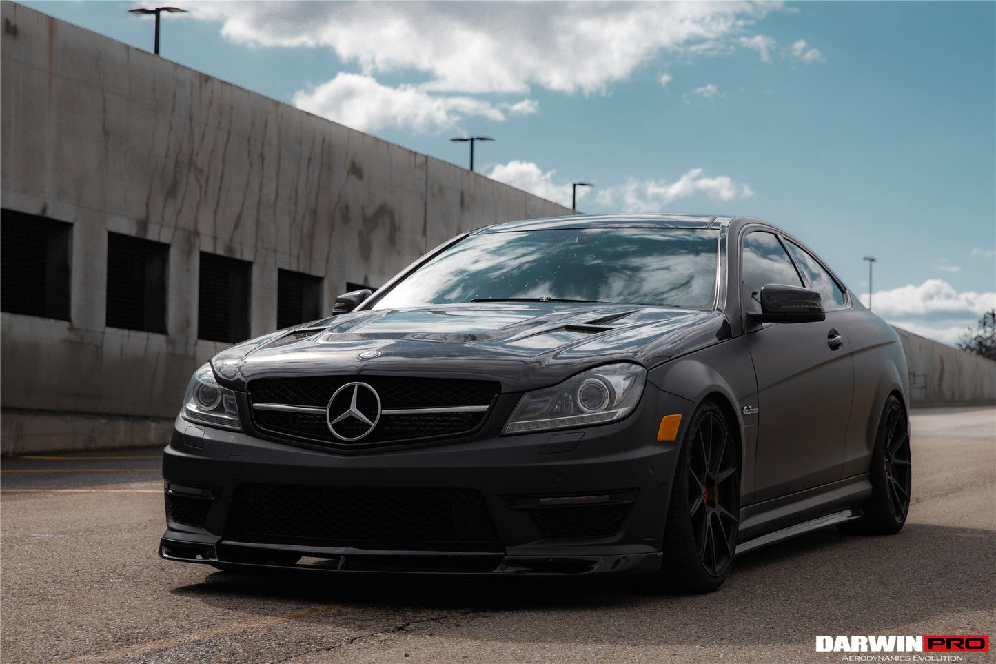 DarwinPro 2012-2014 Mercedes Benz W204 C63 AMG IMP Performance Hood - DarwinPRO Aerodynamics