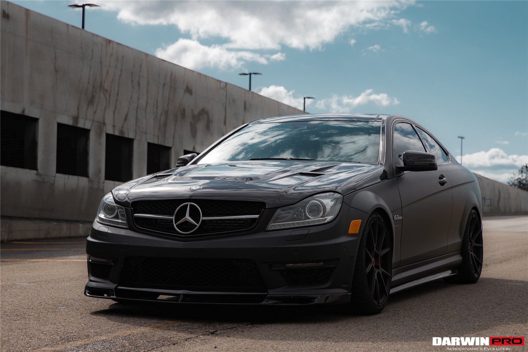 DarwinPro 2012-2014 Mercedes Benz W204 C63 AMG IMP Performance Hood - DarwinPRO Aerodynamics