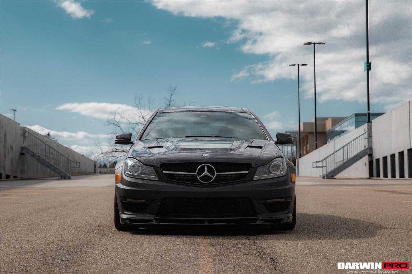 DarwinPro 2012-2014 Mercedes Benz W204 C63 AMG IMP Performance Hood - DarwinPRO Aerodynamics