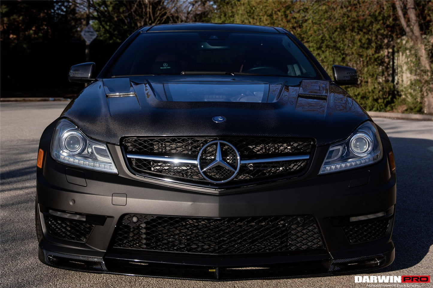 DarwinPro 2012-2014 Mercedes Benz W204 C63 AMG IMP Performance Hood - DarwinPRO Aerodynamics