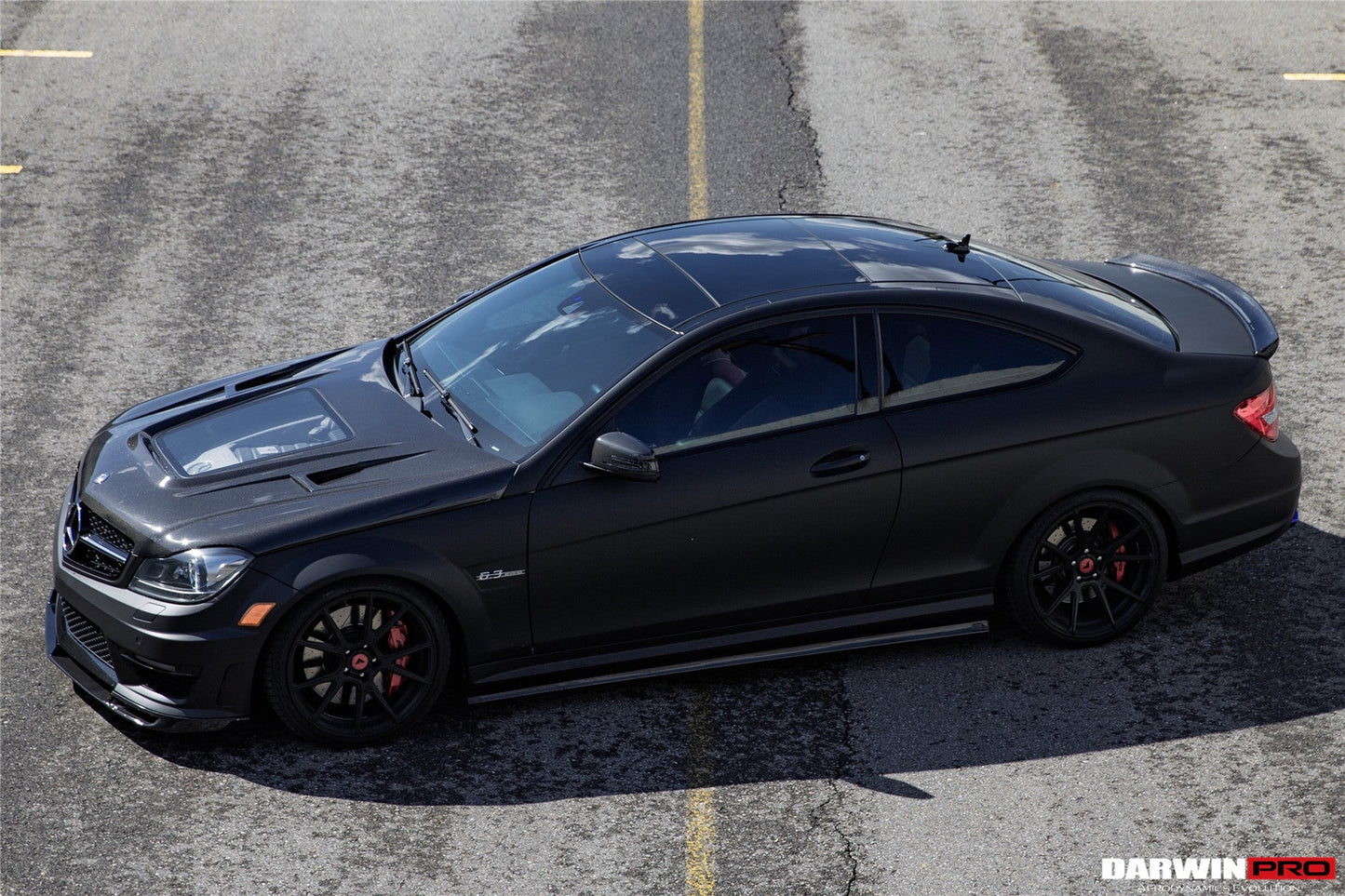 DarwinPro 2012-2014 Mercedes Benz W204 C63 AMG IMP Performance Hood - DarwinPRO Aerodynamics