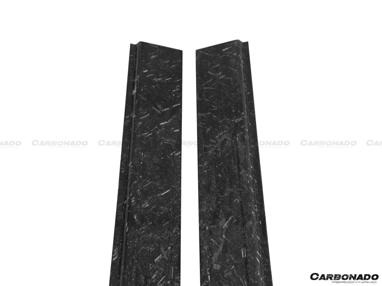 2011-2016 Lamborghini Aventador LP700 Coupe/Roadster OEM Style Carbon Fiber Door Still Plate Caps - Carbonado Aero